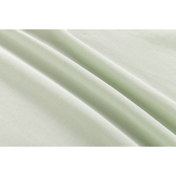 New Cotton Women Capri Pajama Set 2 Pcs Short Sleeve Top Capris pants Sleepwear - Picture 4 of 10